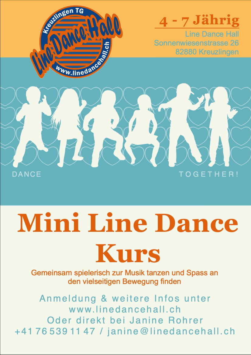 Mini Line Dance Kurs in Kreuzlingen