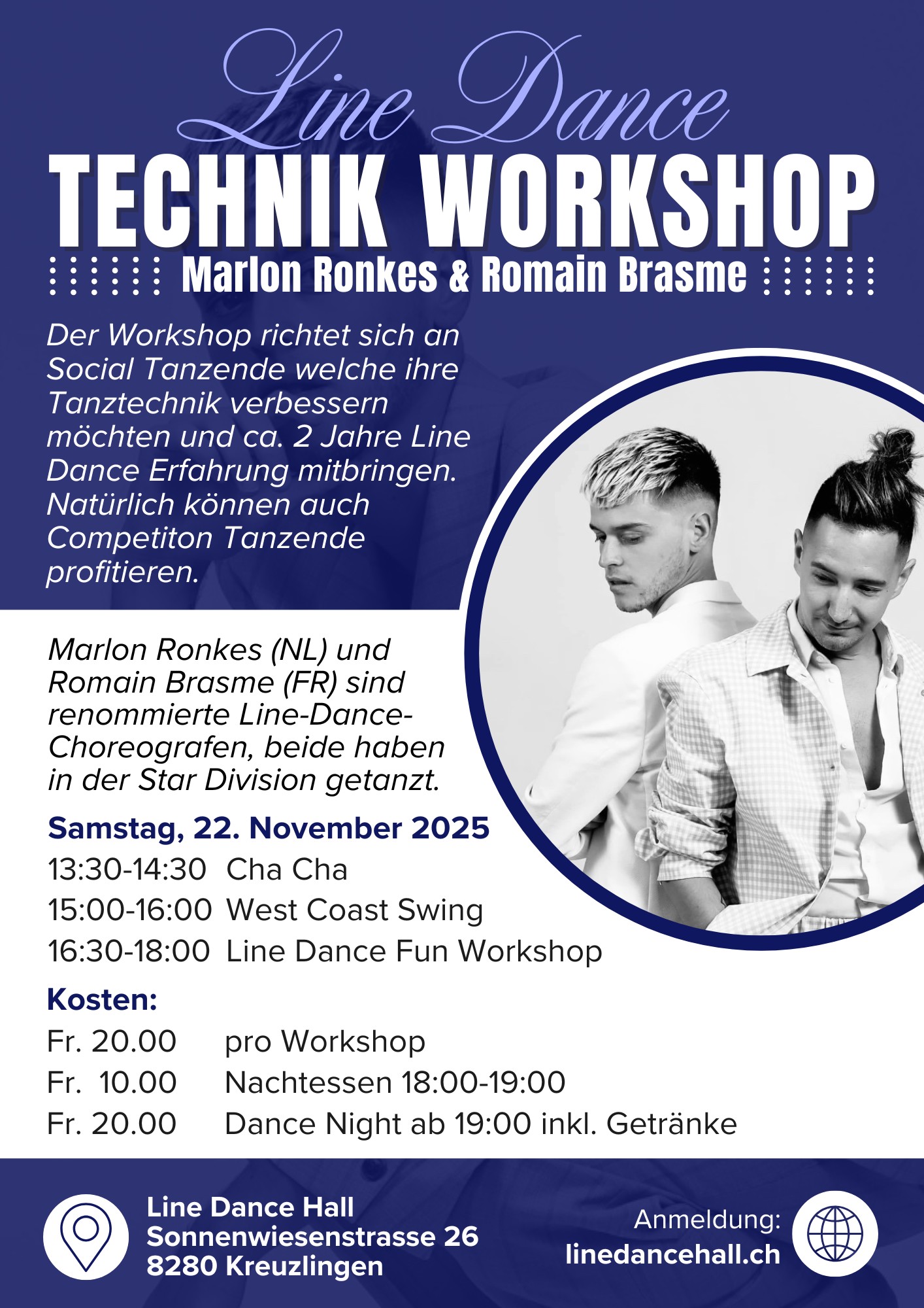 Technik Workshop mit Marlon & Romain